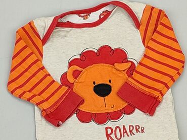 pomarańczowa koszulka dziecięca: Bluza, 3-6 m, stan - Dobry
