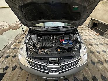 nissan tida arxa stop: Nissan Tiida sedan, gümüşü rəng. - Kuzov: 4 qapılı sedan, orijinal — 8