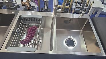 Mətbəx üçün ikitərəfli və təkqablı lavabo modelləri - Materiallar