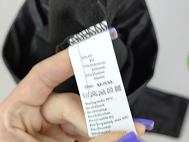 legginsy i stringi: Legginsy Ze skóry ekologicznej damskie, rozmiar XL — 5