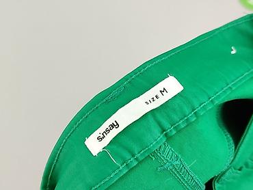 green items: Sinsay, Spodnie materiałowe damskie, rozmiar M — 4