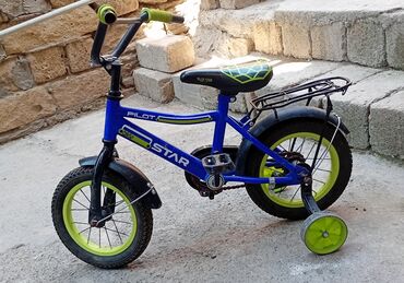 Dörd təkərli Uşaq velosipedi 12", sürətlərin sayı: 1