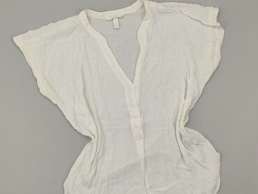 białe bluzki hiszpanki: Blouse, H&M, M (EU 38), condition - Good