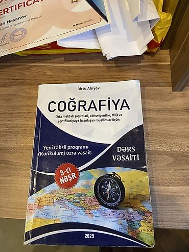 Məhsul: “Coğrafiya” dərs vəsaiti Müəllif: İdris Abıyev Nəşr: 5-ci