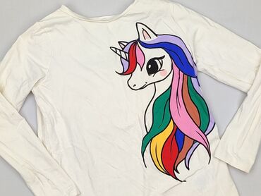 sukienka z jednorożcem h: Bluzka, H&M, 10 lat, 134-140 cm, stan - Bardzo dobry