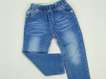 bardzo szerokie jeansy: Jeans, 1.5-2 years, 92, condition - Very good