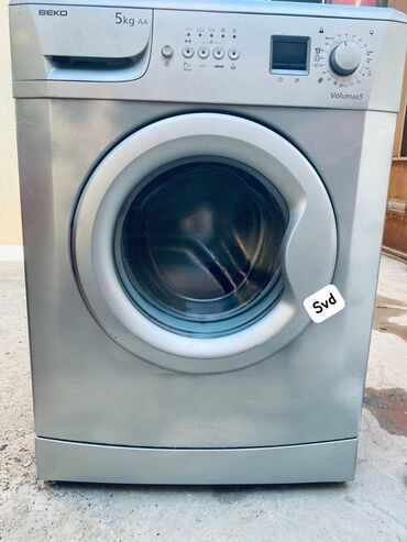 Paltaryuyan maşınlar: Paltaryuyan maşın Beko, 5 kq, Avtomat, Qurutmasız, Kredit yoxdur