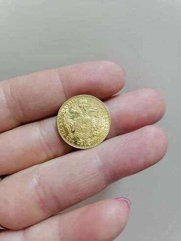 Ostali nakit: Dukat Franc Jozef 24K pozlata Mali dukat Cena 1200 din Veliki dukat — 6