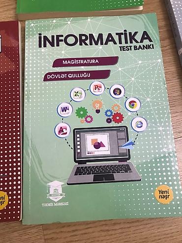 codera informatika: Kitablar yeni kimidi her biri 6 manatgografiyadan konspektler her — 2