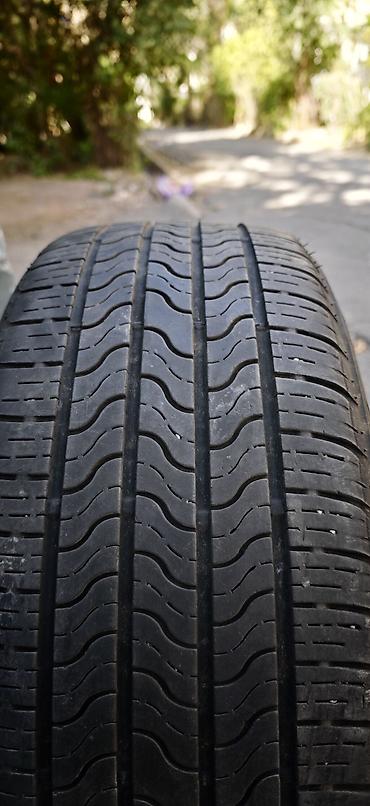 mishlen: Резина б/у на пару месяцев Firestone с одной заплатой Michelin — 1