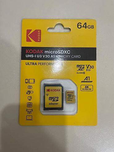 kamera gəncə: Yaddaş kartı KODAK microSDHC/microSDXC yaddaş kartı dəsti - Tutum: 32 — 5