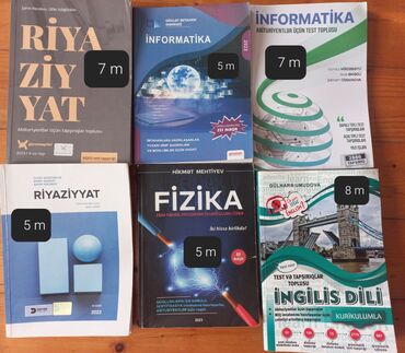 Kitabların qiyməti üzərində qeyd olunub,səliqəli şəkildə istifadə