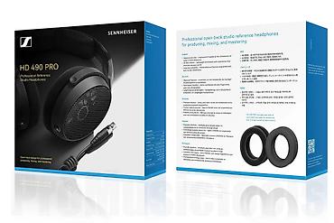 Аксессуары для ПК: Sennheiser HD 490 PRO (стандартная версия) — профессиональные открытые — 2