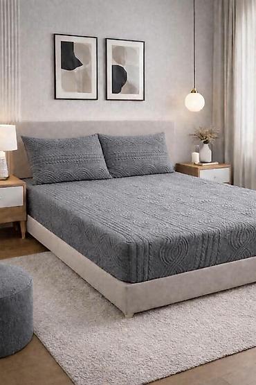 ikea posteljine singl: 10. Reljefni carsafi Dimenzije-25 + 2 jastučnice(50*70) Cena 4000 — 3