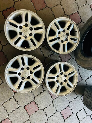 Диски: Литые Диски R 17 Lexus, Комплект, отверстий - 5, Б/у