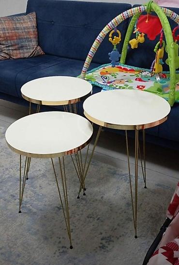 Masalar: Jurnal masası, Yeni, Açılmayan, Yumru masa — 2