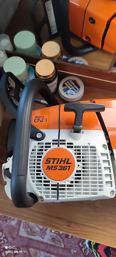 Пилы: Немецкая бензопила, stihl MS 361, оригинал, новая в коробке,(80000сом — 1