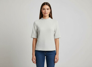 t shirty z baskinką: New Look, Women's blouse, size M