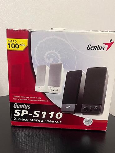 Audio: Genius SP-S110 — 2 hissəli stereo akustik sistem Xüsusiyyətlər: - — 5