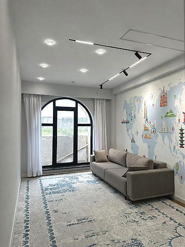 archa group: 3 комнаты, 112 м², Ала-Арча ТРЦ 2 этаж, Дизайнерский ремонт — 3
