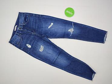 czarne jeansy pull: PULL&BEAR, Jeansy damskie, rozmiar S — 2