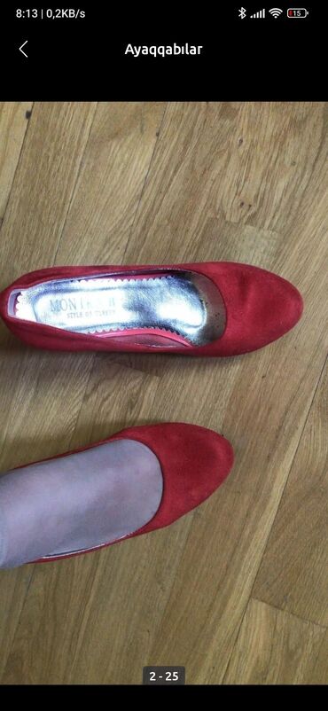 Basanoşka və səndəllər: Ölçü: 40, rəng - Ağ, İşlənmiş — 13