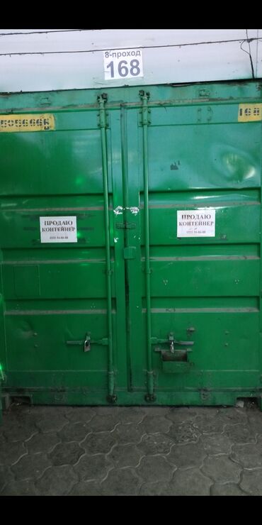 контейнер на ортосайском рынке: Продаю Торговый контейнер, С местом, 20 тонн