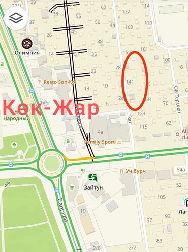 кок жар хата: Дом, 100 м², 5 комнат, Собственник, Старый ремонт