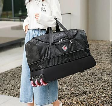 Дорожные сумки: ПРОДАЮ ДОРОЖНУЮ СУМКУ ТРАНСФОРМЕР ЧЕМОДАН С ВЫДВИЖНОЙ РУЧКОЙ И — 12