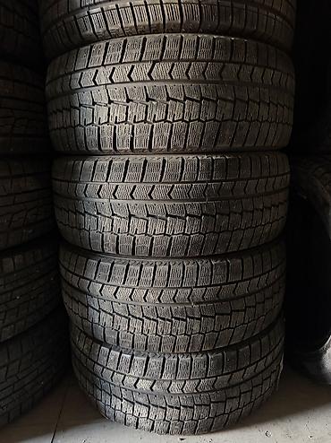 Шины 245 / 45 / R 18, Зима, Б/у, Комплект, Легковые, Япония, Dunlop