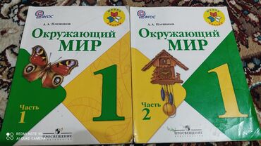 Другие товары для детей: Учебник Окружающий мир 1 класс 
каждая по 150 сом