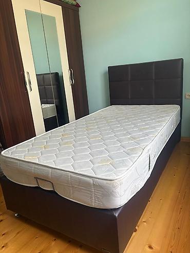 ortopedik matraslar: İşlənmiş, Təknəfərlik çarpayı, Bazalı, Matras ilə, Siyirməsiz — 4