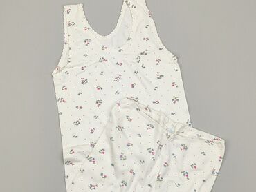 bluzki na krótki rękaw damskie plus size: Komplet piżamowy Damski, S, stan - Idealny