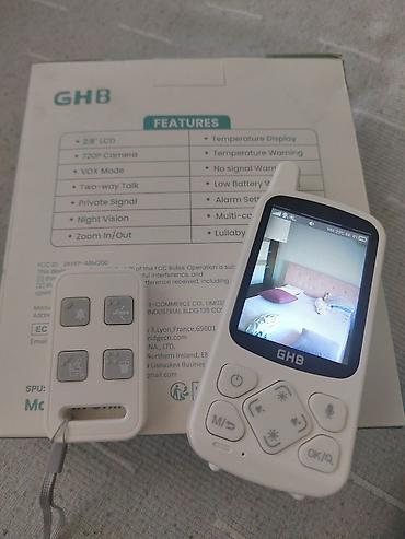 Children's Items: GHB bebi monitor sa kamerom i ekranom od 2.8" - 720p kamera sa — 1