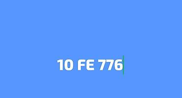 4777 nömrə: Avtonömrə: 10 FE 776 - Seriya: FE - Region kodu: 10 - Üçrəqəmli — 1