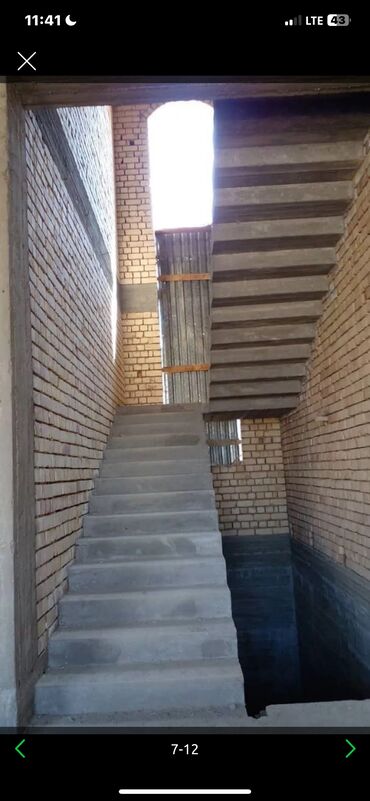 Бетонные лестницы: Изготовление на бетонный лестница любой сложная Киргизстана буйинча — 12