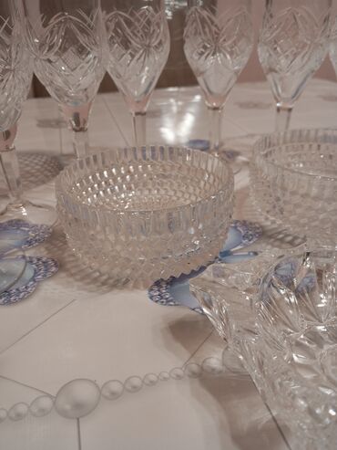 Qədəhlər: Qədəhlər, Xrustal, 8 ədədli dəst, Rusiya — 5