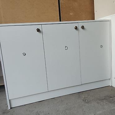 Комоды для одежды: Комод для одежды, Новый, С зеркалом, ЛДСП, цвет - Белый, Серебристый, Синий, Бесплатная доставка — 16