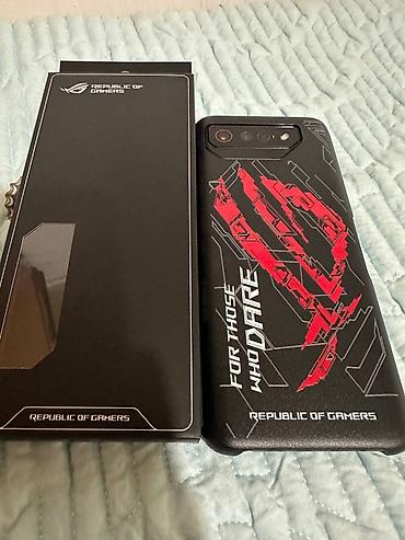 Asus: Asus ROG Phone 7, Б/у, 256 ГБ, цвет - Черный, 2 SIM — 2