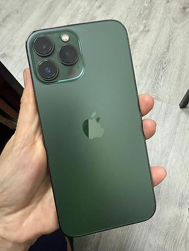 apl: IPhone 13 Pro Max, зелёный (Alpine Green) - Экран 6.7" Super Retina — 1