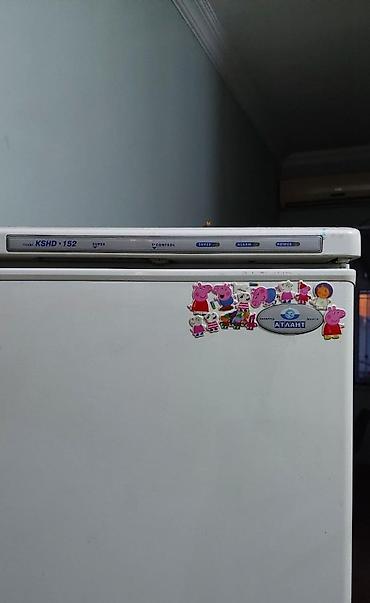 dispenser satilir: İşlənmiş 2 qapılı Atlant Soyuducu Satılır, rəng - Boz, Dispenserli — 2