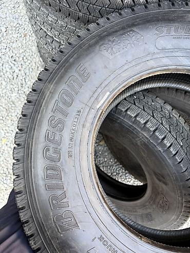 8 4: Шины 195 / R 15, Зима, Б/у, Комплект, Грузовики/Автобусы, Япония, Bridgestone — 8