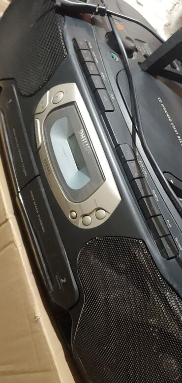 радиоприемник бишкек: Продаю магнитофоны/ бумбоксы всякое.Philips