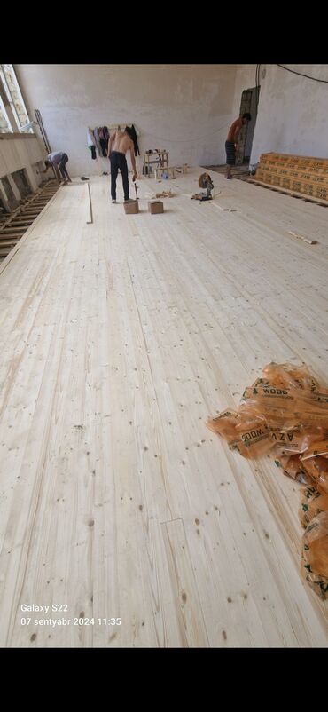 Döşəmə işləri: Taxda pol parket Laqa dikt laminat Silfofqa dolgu lak Gorulmesi ve — 25