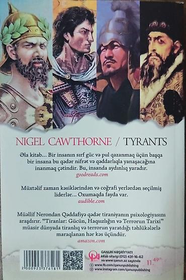 elmin: Məhsul: Kitab – “Tiranlar: Tarixin 100 ən dəhşətli despot və — 2