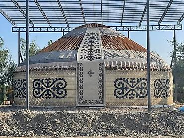 Боз үй: Боз үйлөр сатылат, Каркасы Жыгач, 85 баш, Диаметри: 6 метр — 8