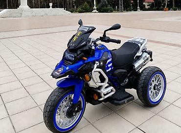 Oyuncaqlar: Uşaq motosikleti – elektrikli, 3 təkərli (GS üslubu), Xırdalan, Mimi — 1