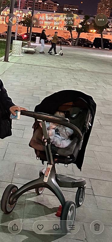 Uşaq arabaları: Meryem Anex disland fırmasına aid kalyaska 100 manat tormoz işlemr — 1