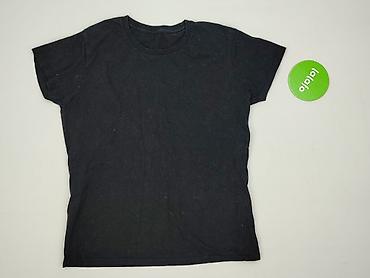 bluzki czarne basic: T-shirt damski, rozmiar M — 2
