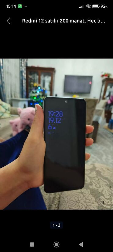 telefon 256 gb: Xiaomi 12, 256 GB, rəng - Yaşıl, 
 Barmaq izi